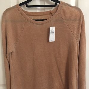 american eagle waffle knit thermal